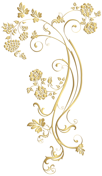 This png image - Gold Floral Ornament Frame Clip Art Image, is available for free download