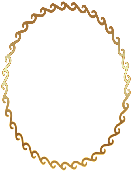 This png image - Gold Frame Decor PNG Transparent Clipart, is available for free download