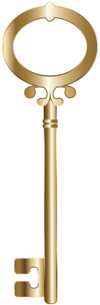 This png image - Gold Key Transparent PNG Image, is available for free download