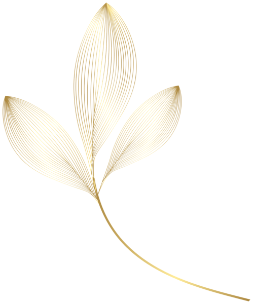This png image - Gold Leaves PNG Clipart, is available for free download