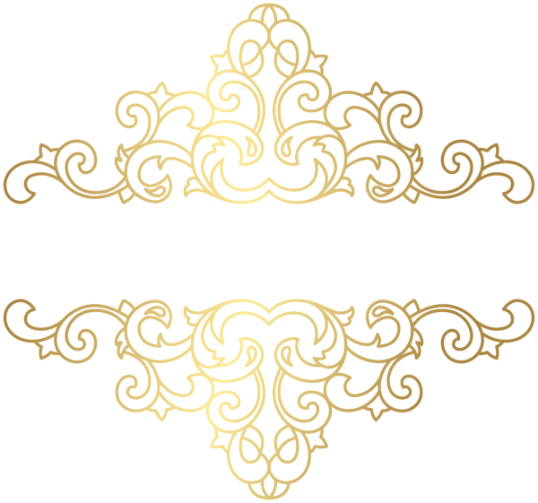 This png image - Gold Ornament PNG Clip Art Image, is available for free download