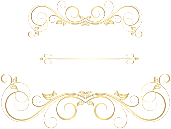 This png image - Gold Ornaments Decorative PNG Clip Art Image, is available for free download