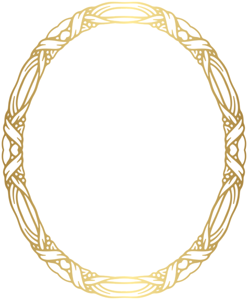 This png image - Gold Ornate Oval Frame PNG Clipart, is available for free download
