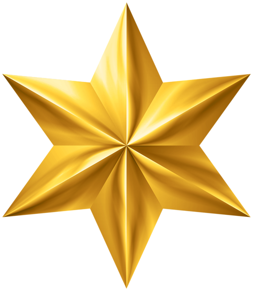 This png image - Gold Star Clip Art PNG Image, is available for free download