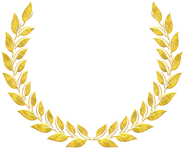 This png image - Gold Wreath Decorative PNG Clipart, is available for free download