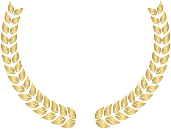 This png image - Gold Wreath PNG Clipart, is available for free download