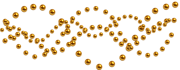 This png image - Golden Balls Decoration Transparent PNG Clipart, is available for free download