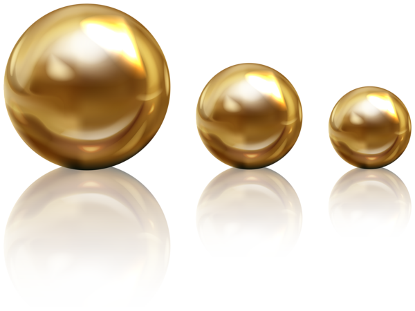 This png image - Golden Beads PNG Clipart, is available for free download