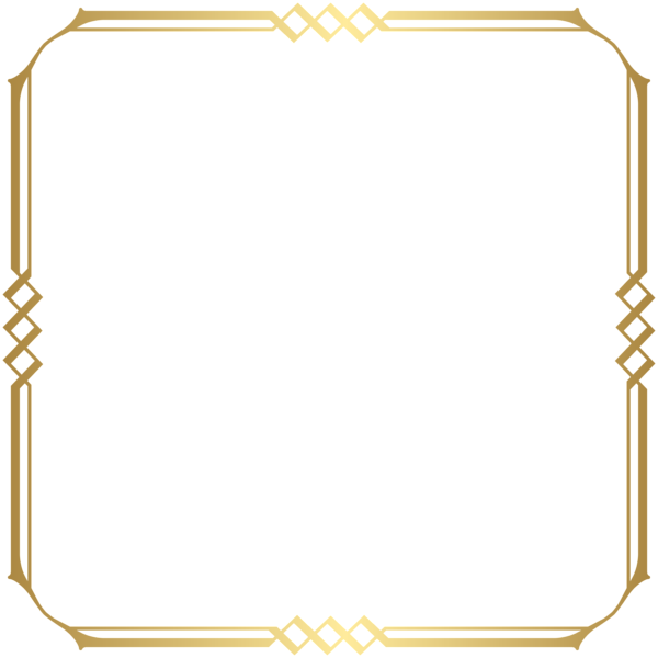 This png image - Golden Border Frame Clip Art Image, is available for free download
