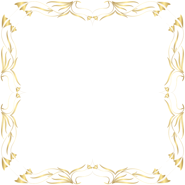 This png image - Golden Border Frame PNG Clip Art Image, is available for free download