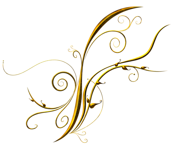 This png image - Golden Deco Ornament PNG Clipart, is available for free download