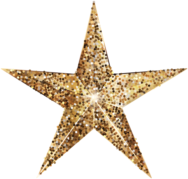 This png image - Golden Deco Star PNG Clip Art Image, is available for free download