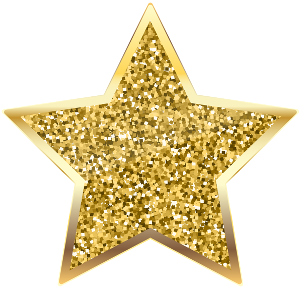 This png image - Golden Deco Star Transparent PNG Clip Art, is available for free download