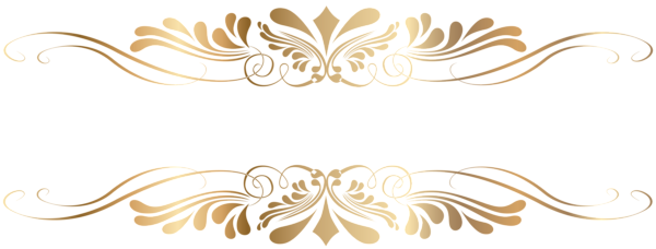 Golden Decorative Element PNG Clip Art | Gallery ...