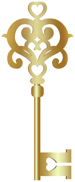 This png image - Golden Key PNG Transparent Clipart, is available for free download