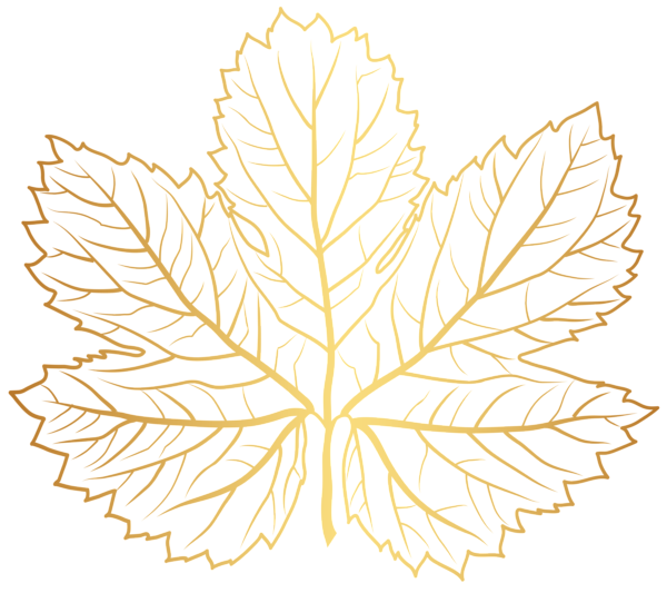 This png image - Golden Leaf PNG Clipart, is available for free download