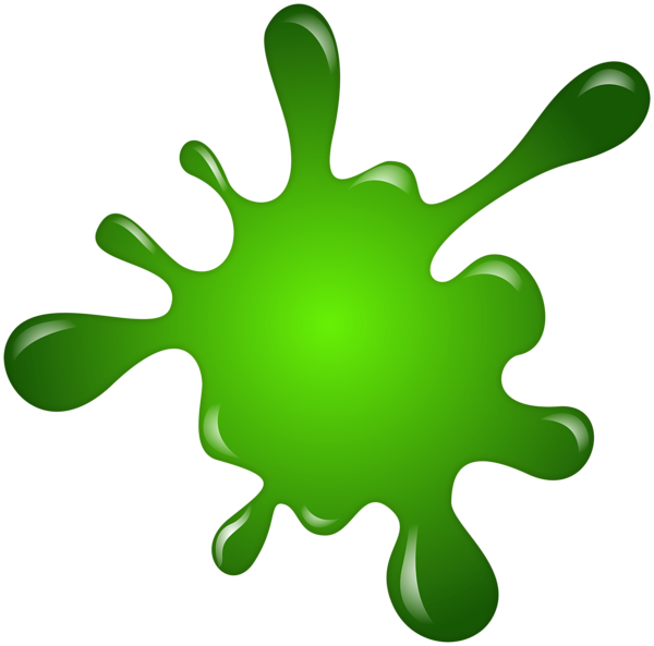This png image - Green Paint Splatter PNG Clipart, is available for free download