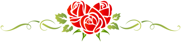 This png image - Heart Rose Floral Ornament PNG Clip Art, is available for free download