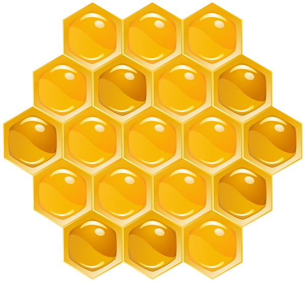 This png image - Honeycomb Cells PNG Clipart, is available for free download