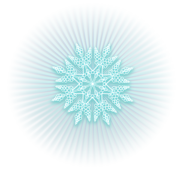 This png image - Ice Blue Shining Snowflake PNG Clipart Picture, is available for free download