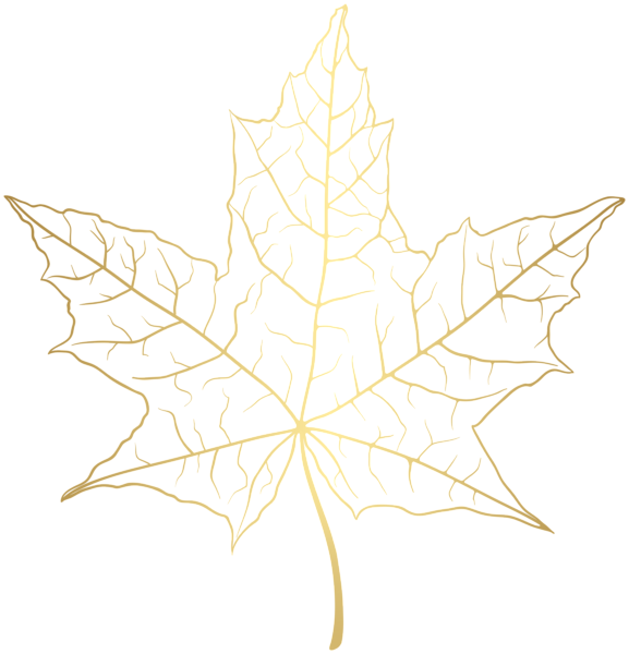 This png image - Leaf Gold Decoration PNG Clipart, is available for free download