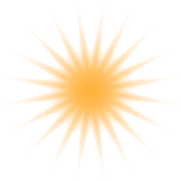 This png image - Orange Sun Effect PNG Transparent Clipart, is available for free download