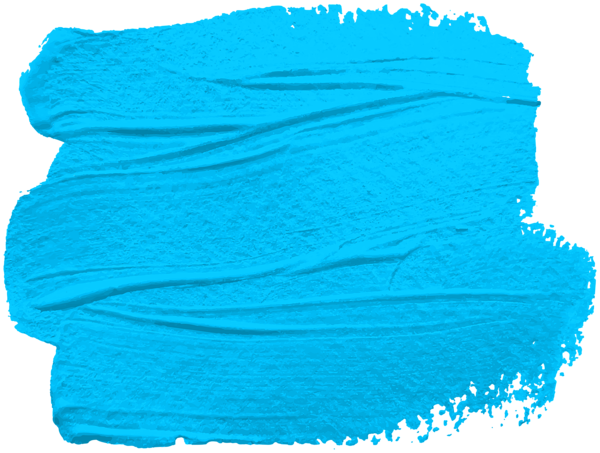 This png image - Paint Stain Blue PNG Clipart, is available for free download