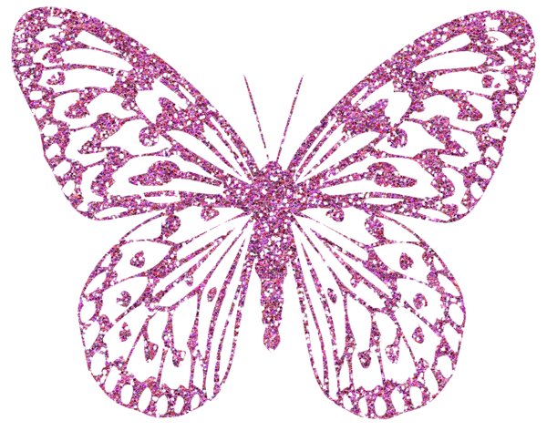 This png image - Pink Decorative Butterfly PNG Clipart Image, is available for free download