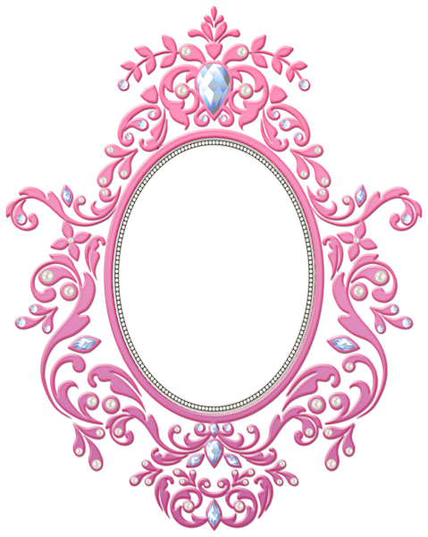 Pink Decorative Frame Transparent Clipart | Gallery ...