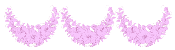 This png image - Pink FlowersDecoration PNG Clipart Picture, is available for free download