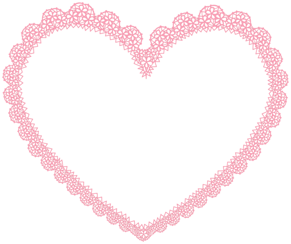 Pink Heart Border Transparent Image | Gallery Yopriceville ...