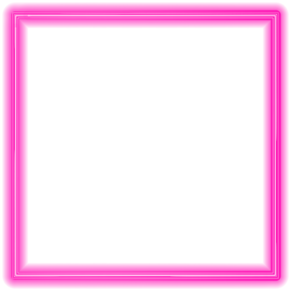 This png image - Pink Neon Border Frame PNG Clipart, is available for free download