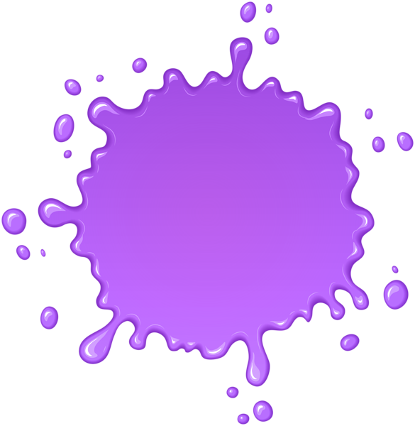 This png image - Purple Paint Splatter Transparent Clip Art, is available for free download