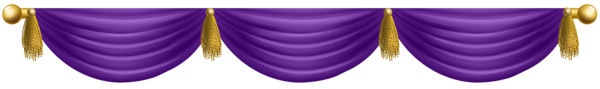 This png image - Purple Upper Curtain Decoration Transparent Image, is available for free download