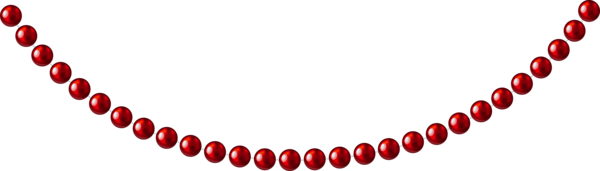 This png image - Red Beads PNG Clipart, is available for free download