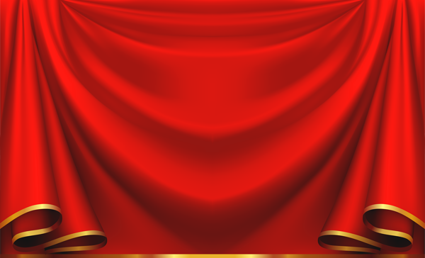 This png image - Red Curtain PNG Clipart Image, is available for free download
