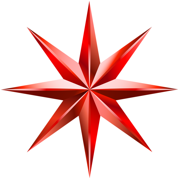 This png image - Red Decorative Star PNG Clip Art Image, is available for free download