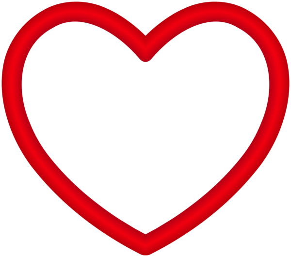 This png image - Red Heart Border Frame PNG Clipart, is available for free download