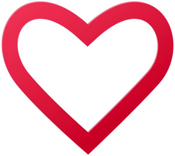 This png image - Red Heart Frame PNG Transparent Clipart, is available for free download