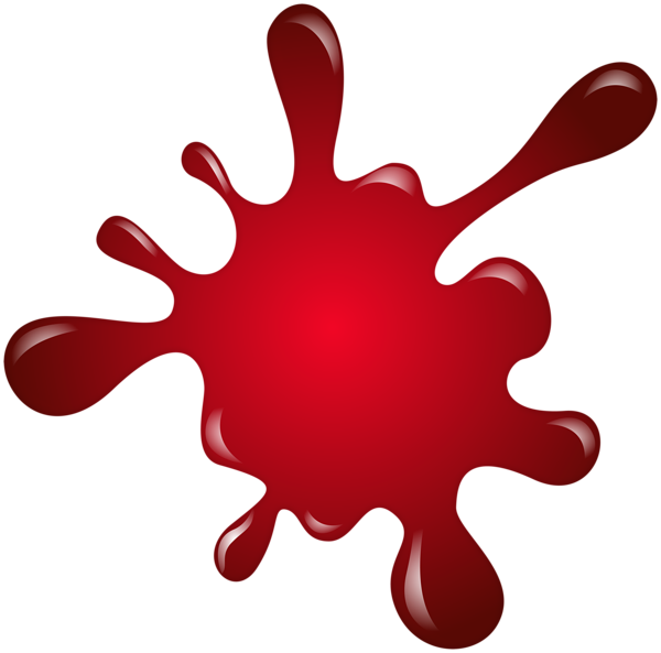 This png image - Red Paint Splatter PNG Clipart, is available for free download