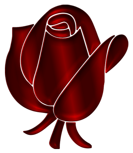 This png image - Red Rose Deco Ornament PNG Clipart, is available for free download
