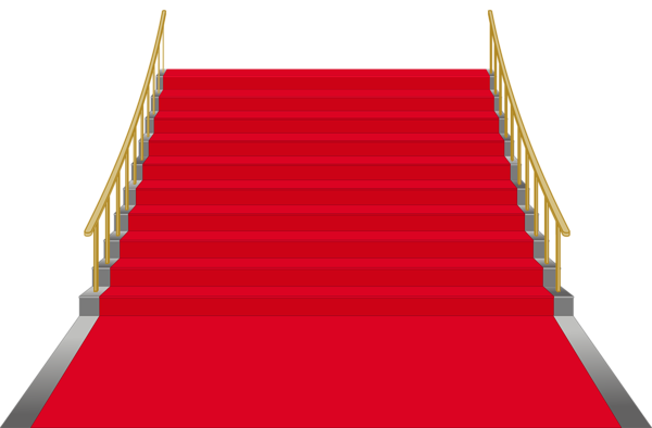 This png image - Red Stairs PNG Clip Art Image, is available for free download