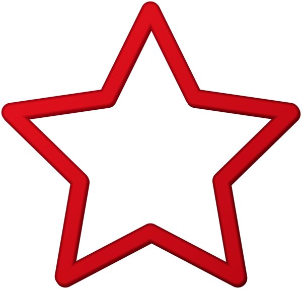 This png image - Red Star Border Frame PNG Clip Art, is available for free download