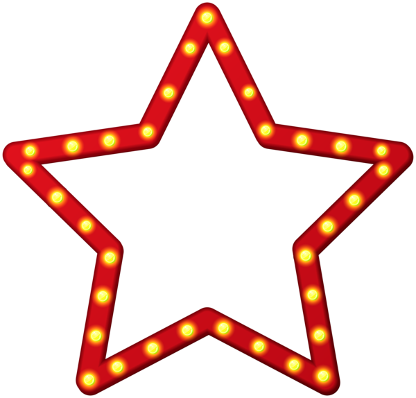 This png image - Red Star Border Frame PNG Clip Art, is available for free download