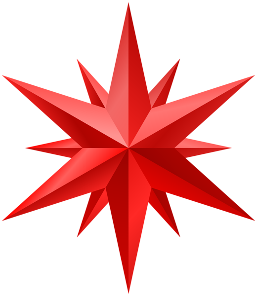 Red Star PNG Clip Art | Gallery Yopriceville - High-Quality Images and Transparent PNG Free Clipart