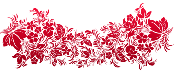 This png image - Red Transparent Decoration PNG Clipart, is available for free download