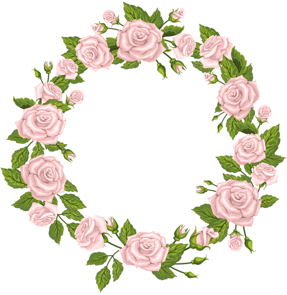 This png image - Roses Border Pink PNG Clip Art, is available for free download