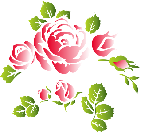 This png image - Roses Floral Ornament PNG Clip Art, is available for free download