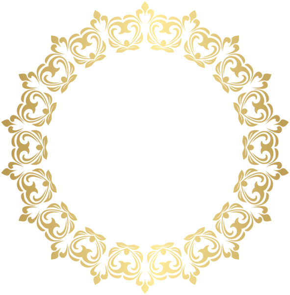 Round Border Frame Transparent PNG ClipArt Image | Gallery ...