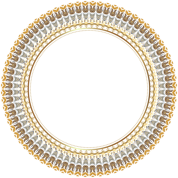 This png image - Round Border Frame Transparent PNG Clip Art Image, is available for free download